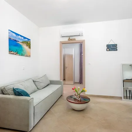 Appartement With Parking Space Baska, Krk - 25249 *