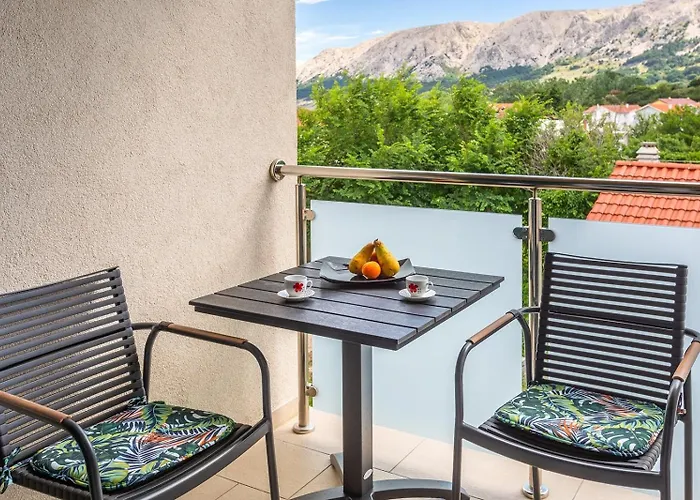 Apartment With Parking Space Baska, Krk - 25249 *